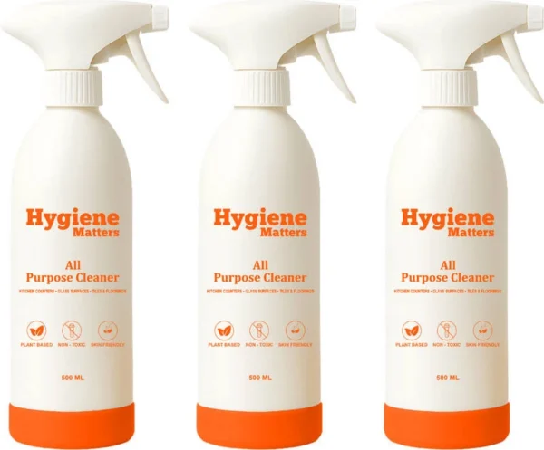 Hygienematters Matters All Purpose Cleaner Plant-based, 500ml Each Pack Of 3